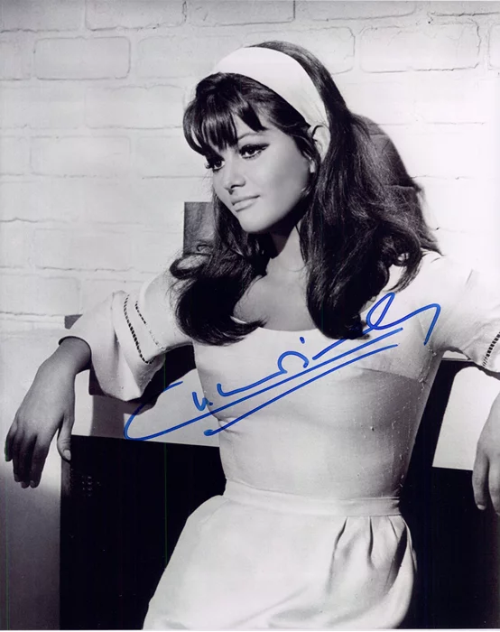 Claudia Cardinale autograph