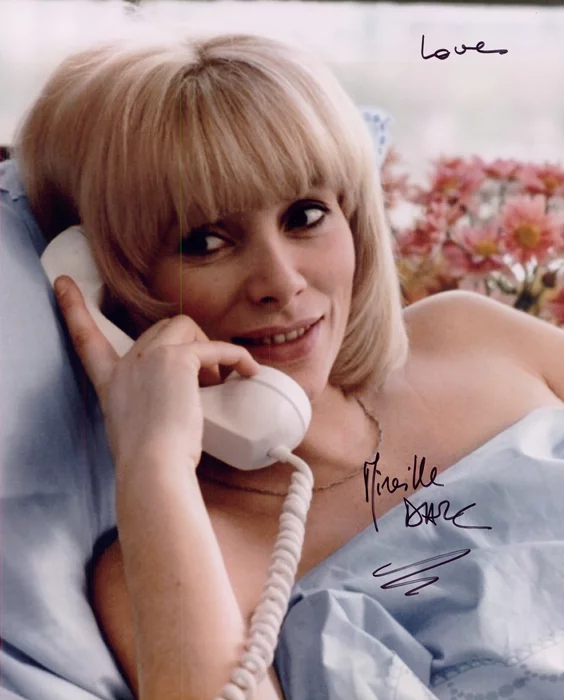 Mireille Darc autograph