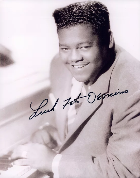 Fats Domino autograph