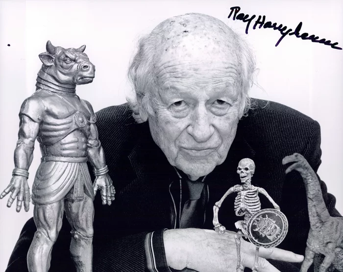 Ray Harryhausen autograph