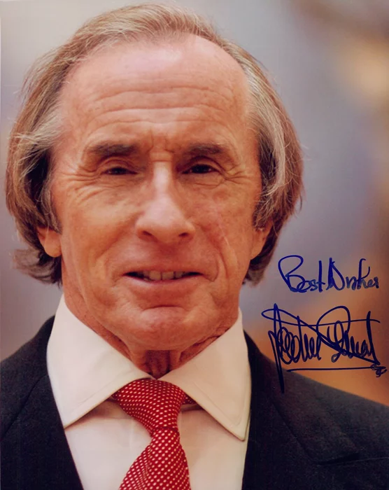Jackie Stewart autograph