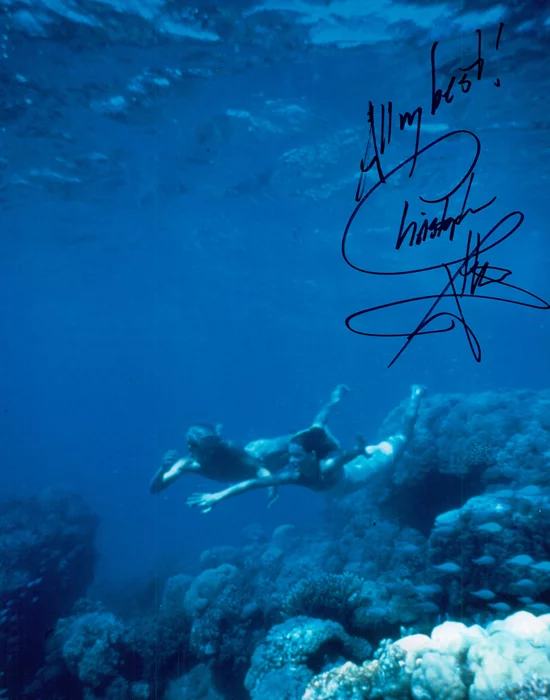 Christopher Atkins autograph