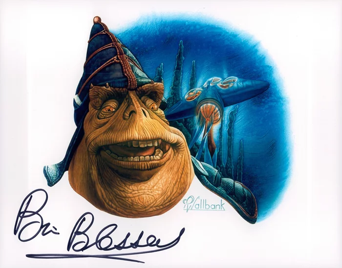 Brian Blessed autograph
