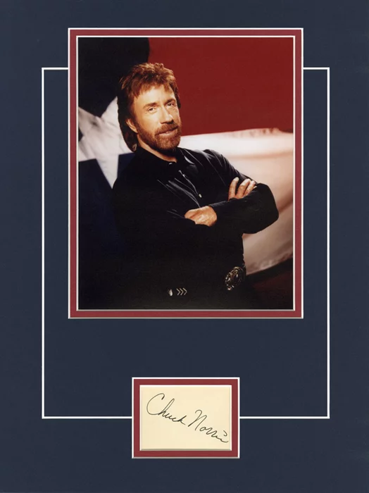 Chuck Norris autograph