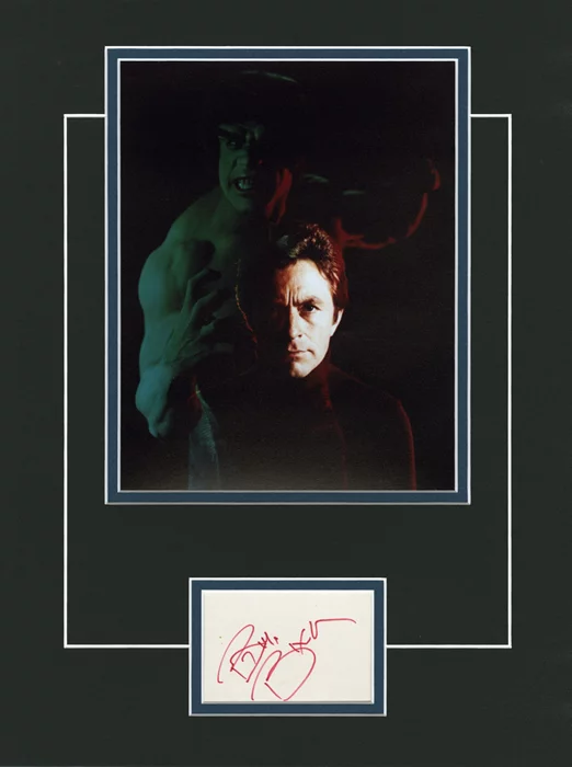 Bill Bixby autograph