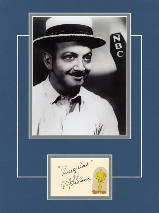 Mel Blanc autograph