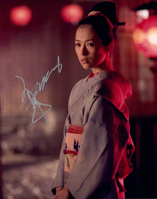 Ziyi Zhang autograph