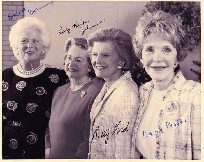 First Ladies autograph