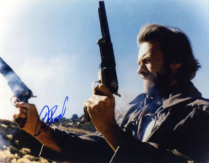 Clint Eastwood autograph