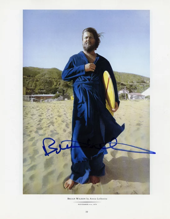 Brian Wilson autograph