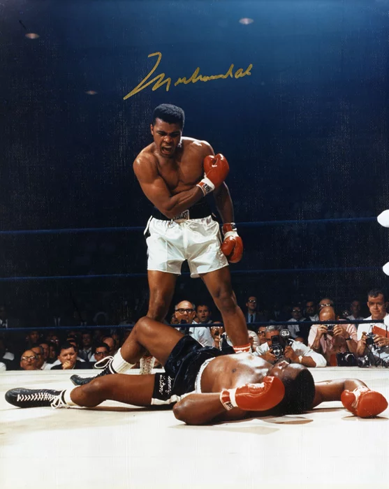 Muhammad Ali autograph