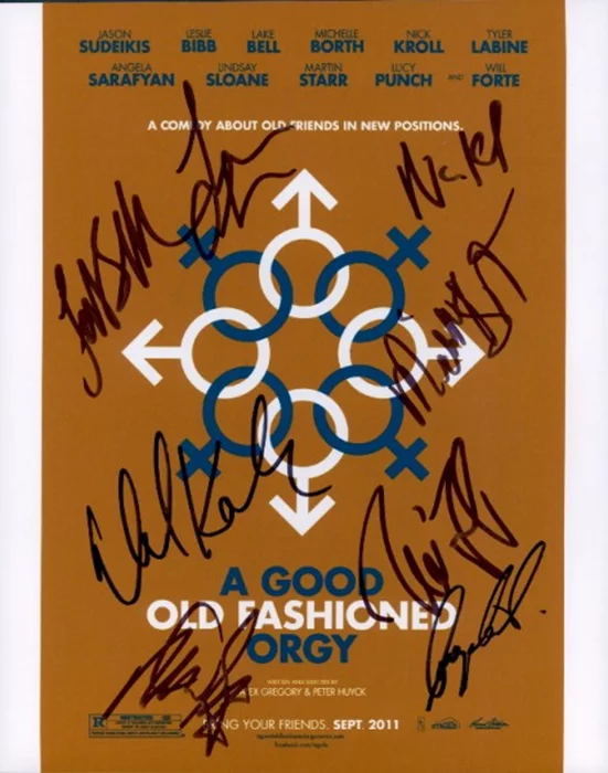 A Good Old Fashioned Orgy autograph