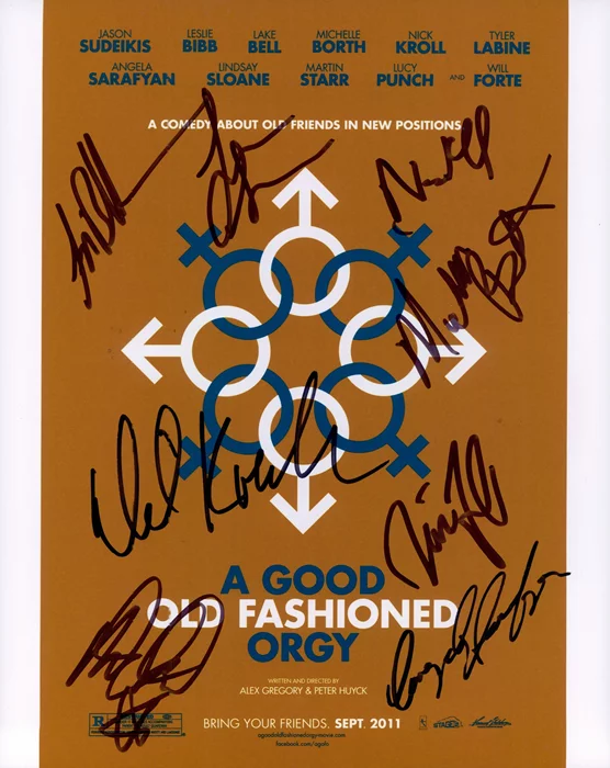 A Good Old Fashioned Orgy autograph