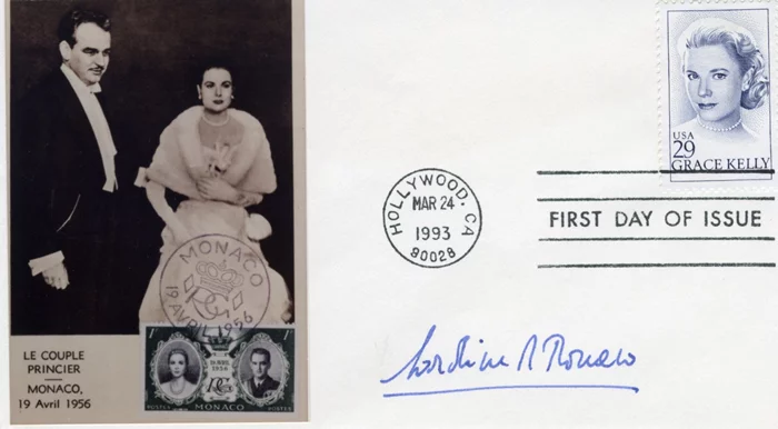 Princess Caroline of Monaco autograph