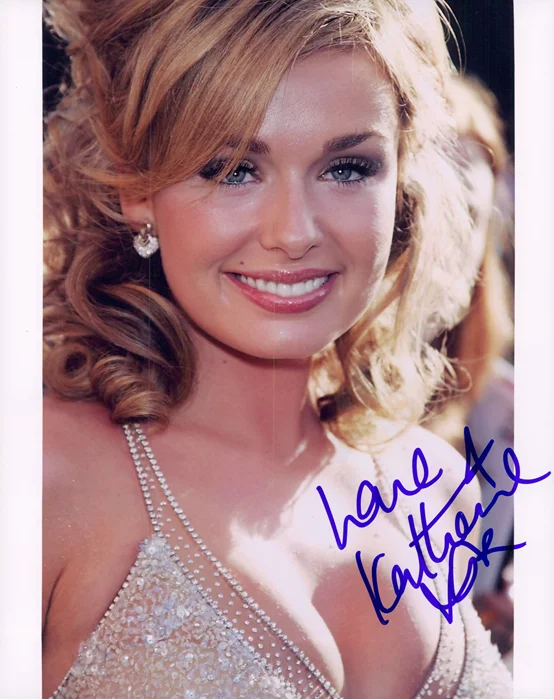 Katherine Jenkins autograph