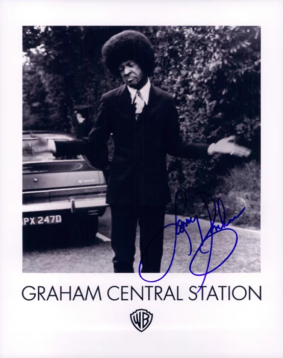 Larry Graham autograph