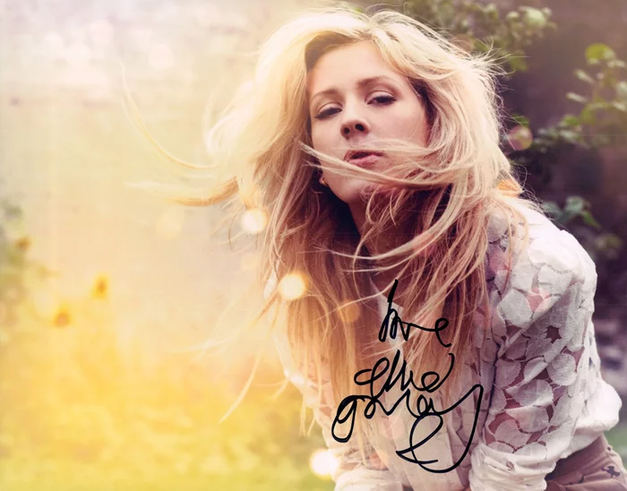 Ellie Goulding autograph