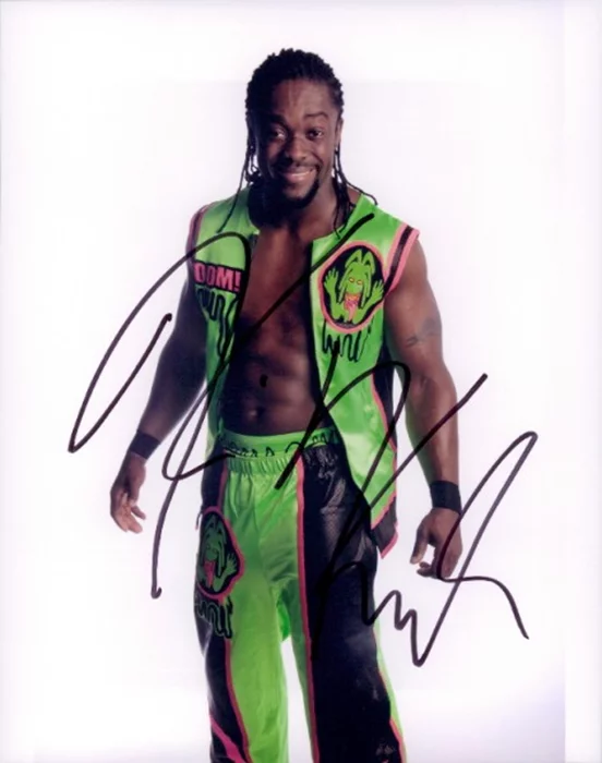 Kofi Kingston autograph