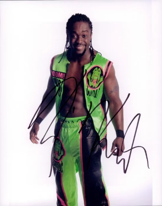 Kofi Kingston autograph