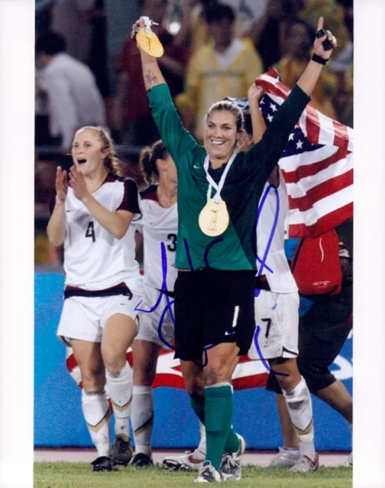 Hope Solo autograph