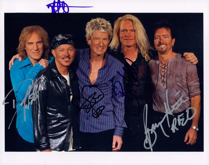REO Speedwagon autograph