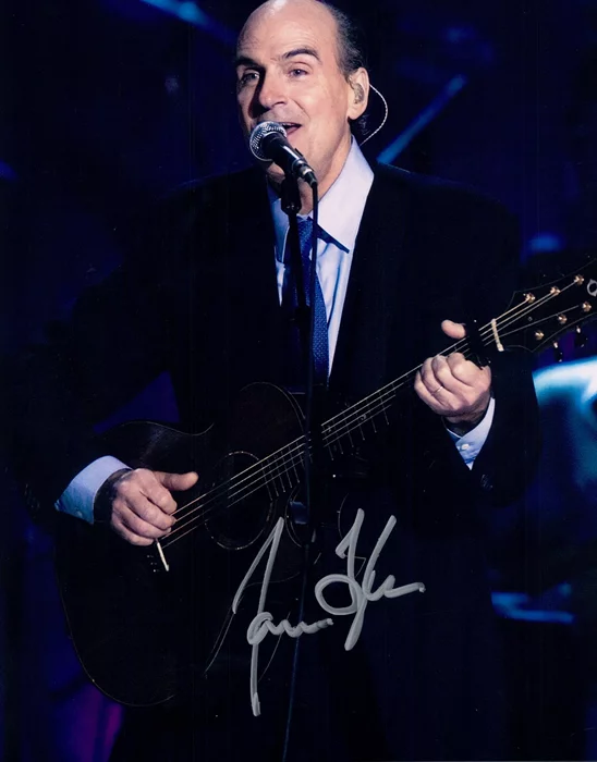 James Taylor autograph
