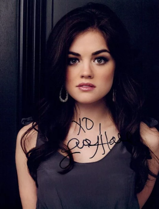 Lucy Hale autograph