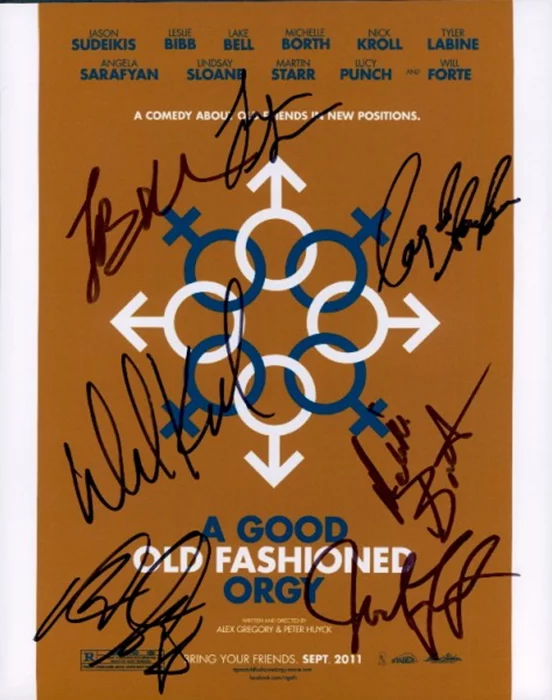 A Good Old Fashioned Orgy autograph