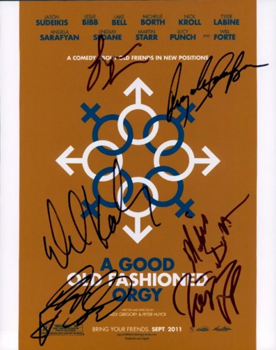 A Good Old Fashioned Orgy autograph