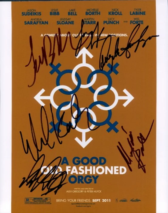 A Good Old Fashioned Orgy autograph