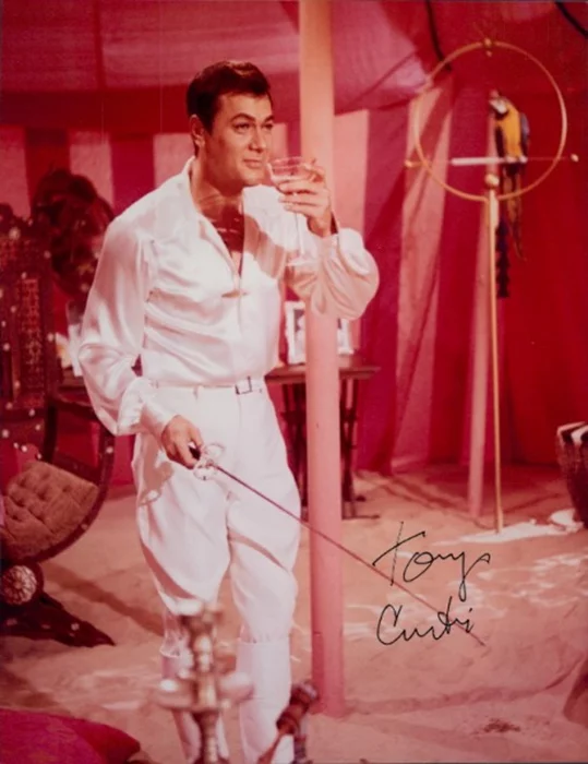 Tony Curtis autograph