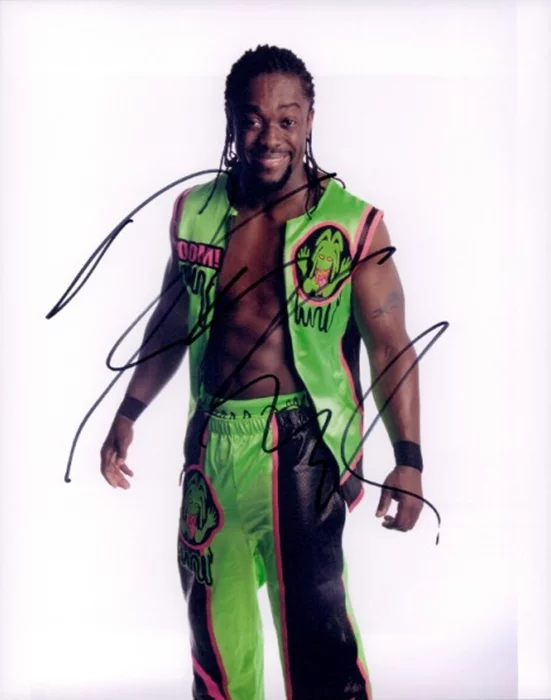 Kofi Kingston autograph