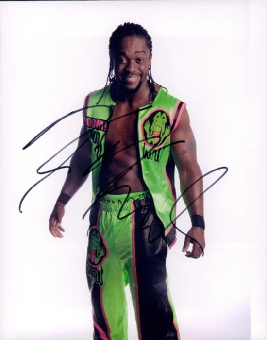 Kofi Kingston autograph