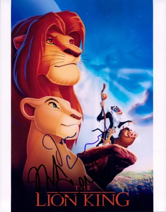 The Lion King autograph