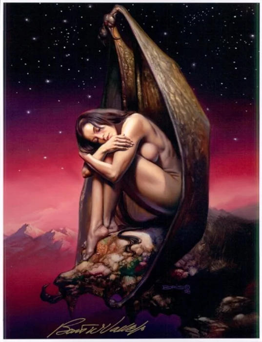 Boris Vallejo autograph