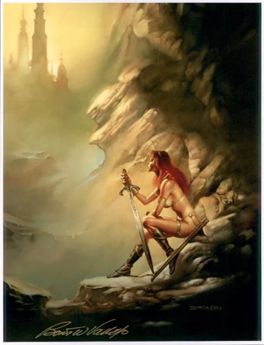 Boris Vallejo autograph
