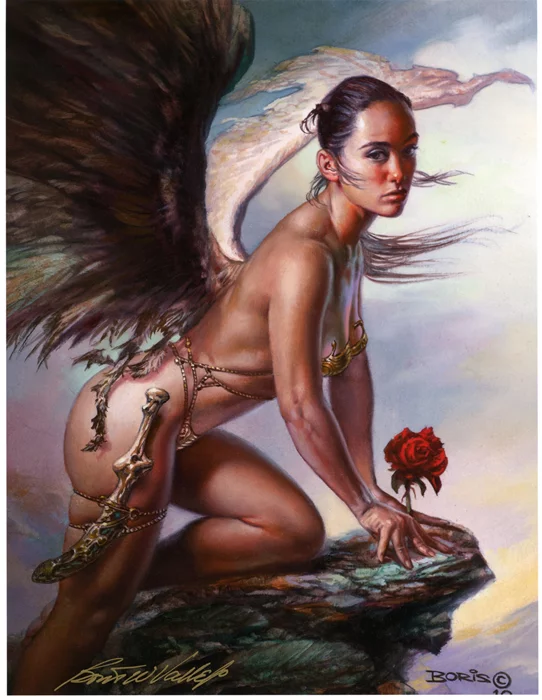 Boris Vallejo autograph
