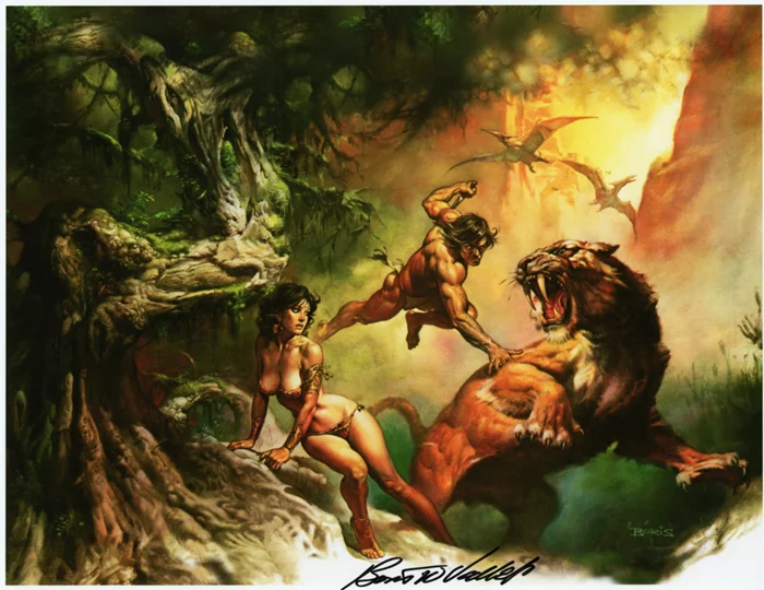 Boris Vallejo autograph