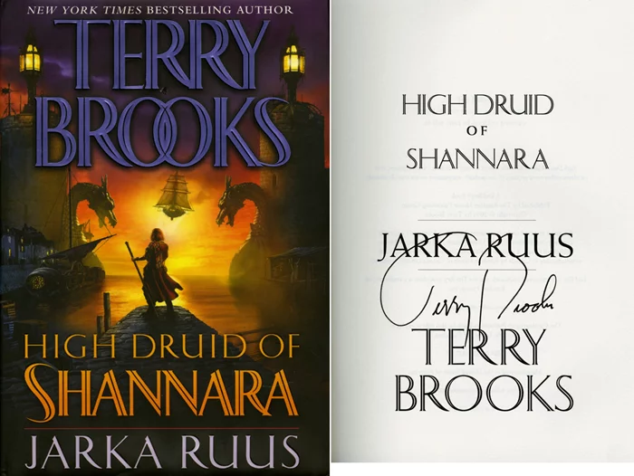 Terry Brooks autograph