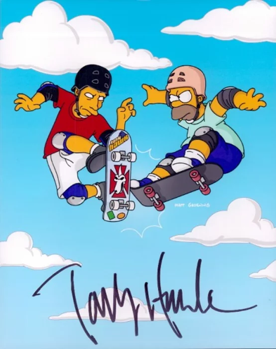 Tony Hawk autograph