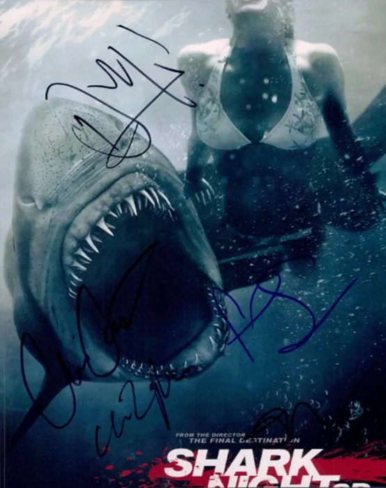 Shark Night 3D autograph