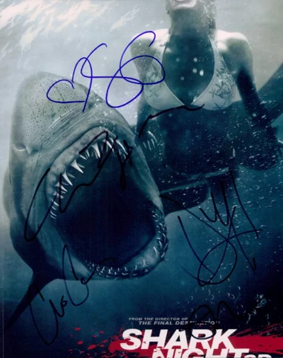 Shark Night 3D autograph