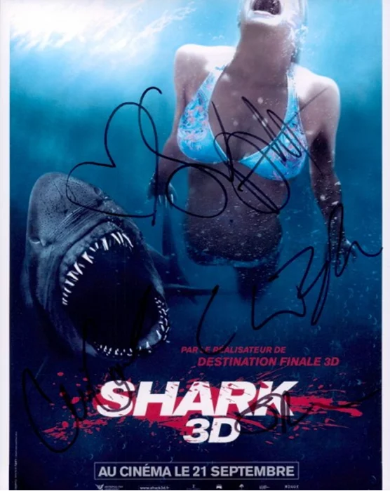 Shark Night 3D autograph