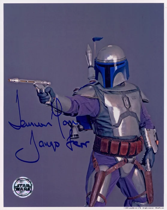 Temuera Morrison autograph