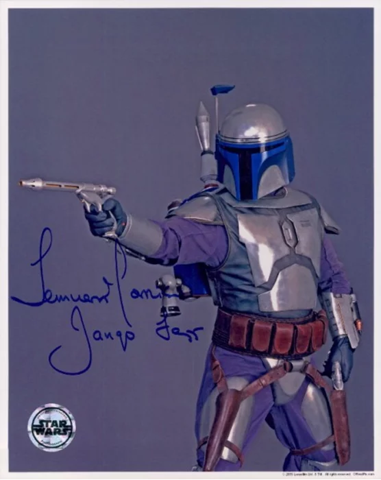 Temuera Morrison autograph