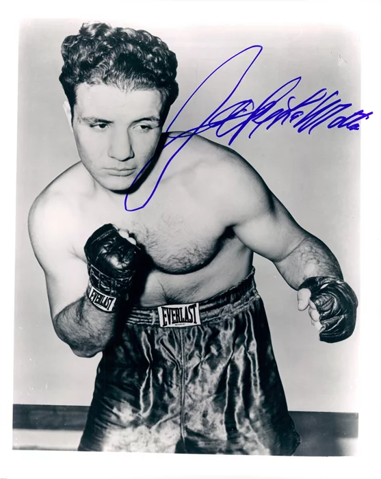 Jake La Motta autograph