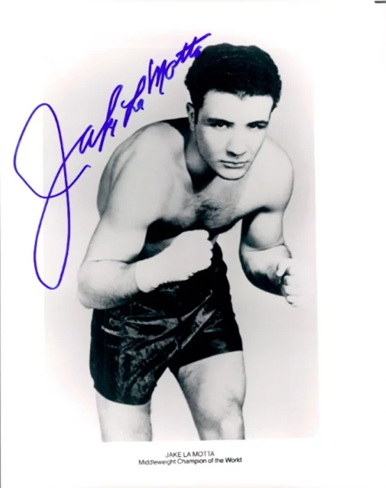 Jake La Motta autograph