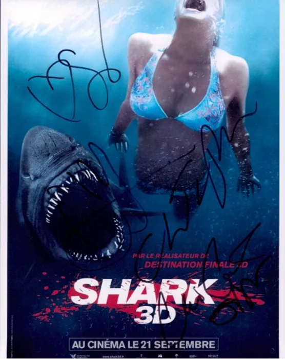 Shark Night 3D autograph