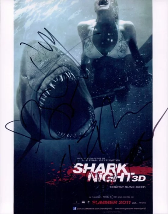 Shark Night 3D autograph