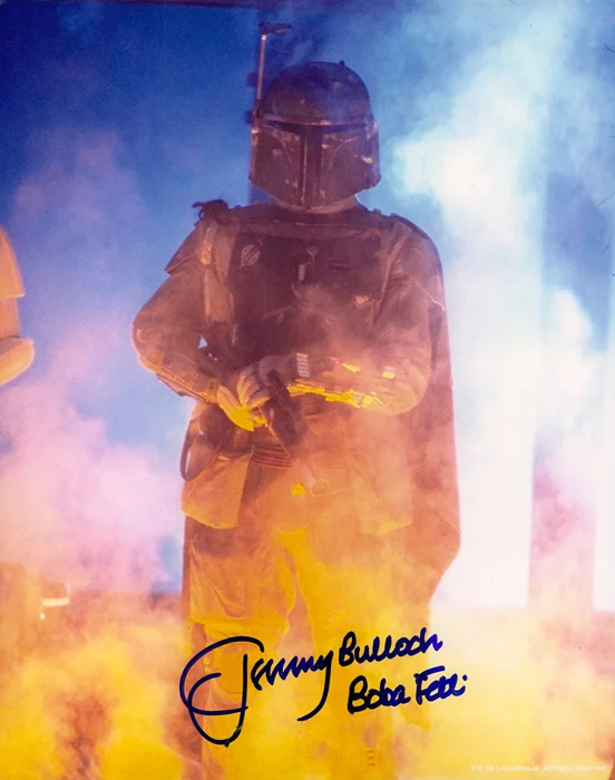 Jeremy Bulloch autograph